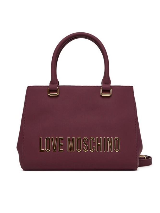 LOVE MOSCHINO Torebka JC4022PP1NKD0552 Bordowy