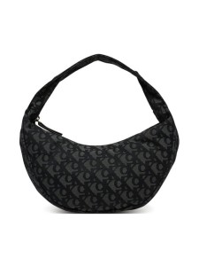 Calvin Klein Torebka Ckj Monogram Pinched Medium Shou LV04F3206G Czarny