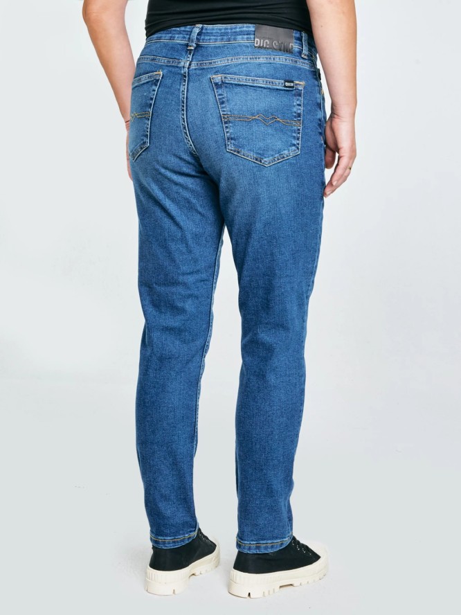 Jeansy damskie granatowe Maggie 546