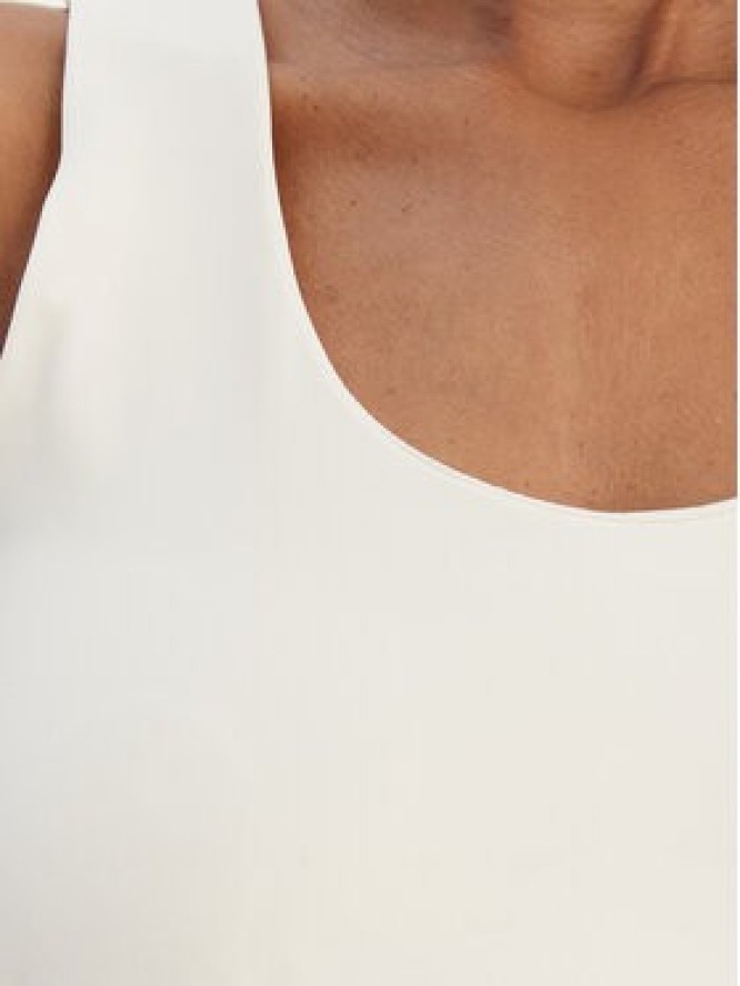 Marella Top Tiglio 2615941051 Écru Slim Fit