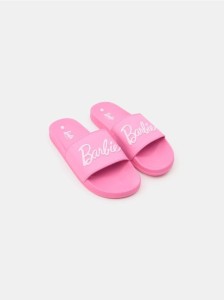 Klapki Barbie - różowy