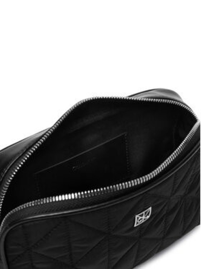 Calvin Klein Torebka Emblem Aop Jacquard Bucket LV04F3648G Czarny