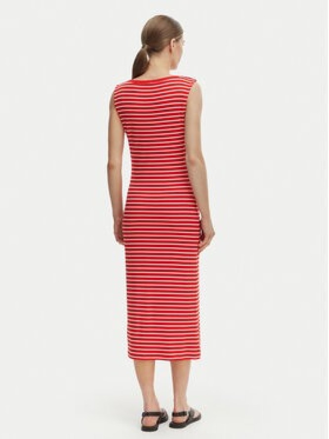 Tommy Hilfiger Sukienka codzienna WW0WW49311 Czerwony Slim Fit