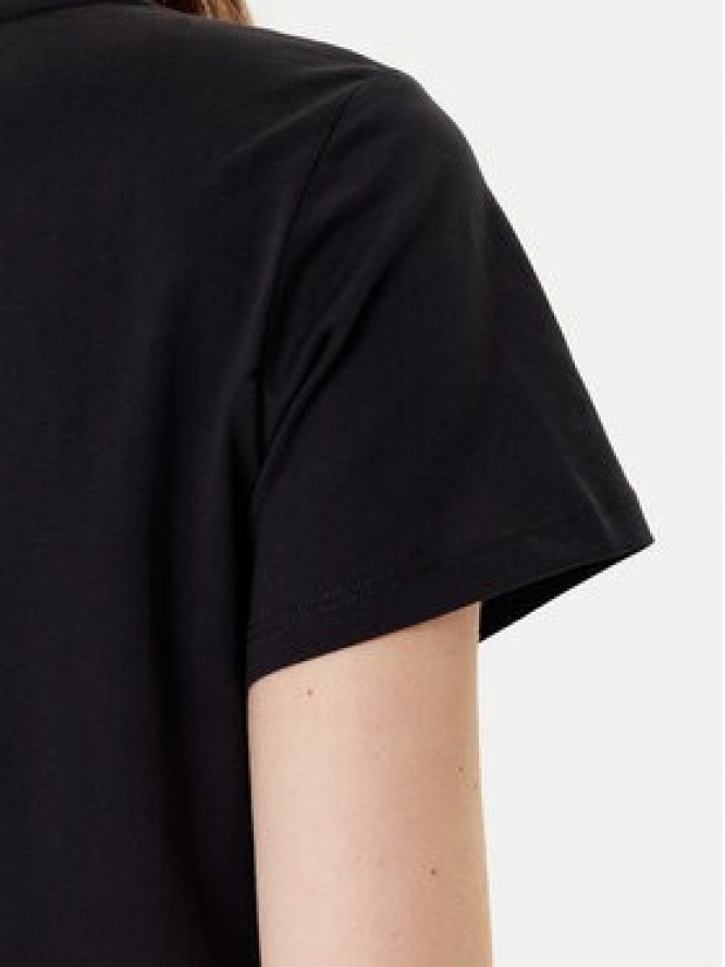 Liu Jo Sport T-Shirt TF5275 JS923 Czarny Regular Fit