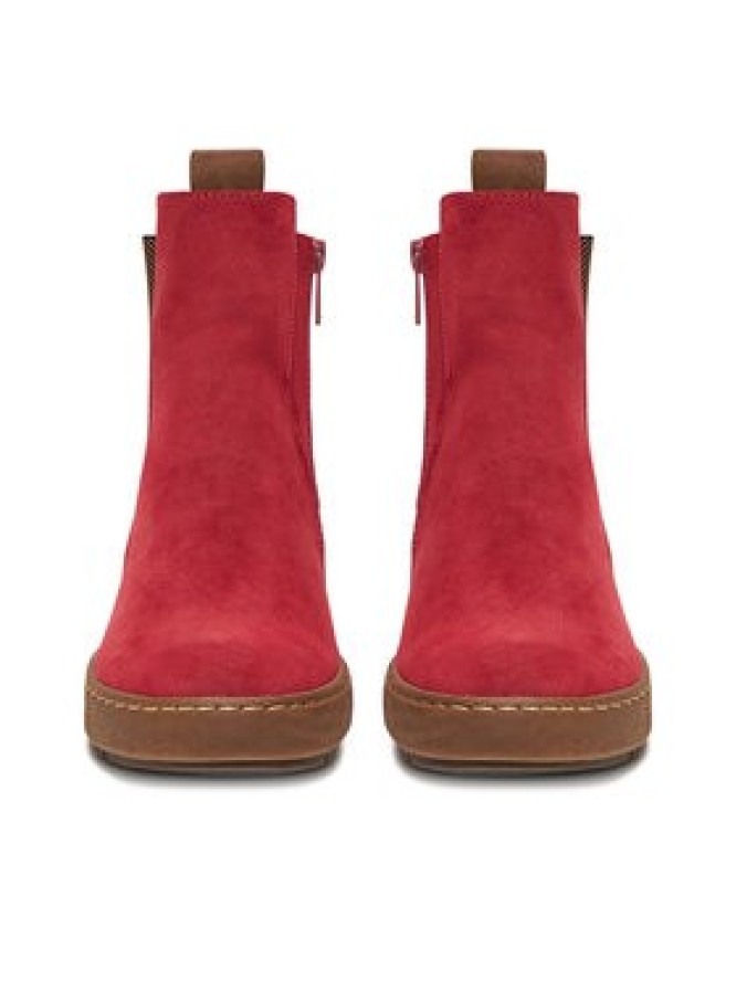 Go Soft Botki CEO-WS5586-07 Czerwony