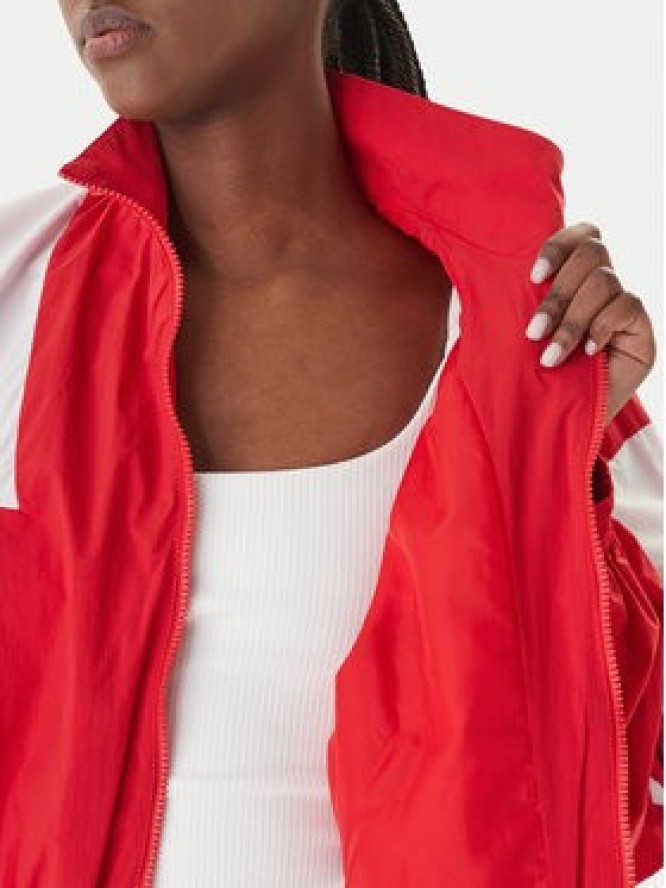 adidas Bluza Blocked Washed KD8788 Czerwony Oversize