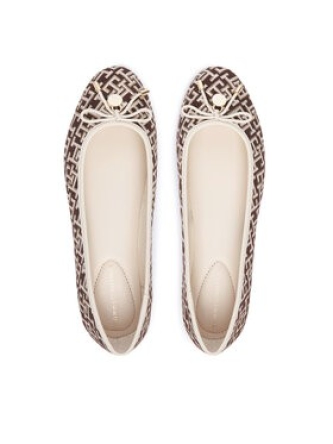 Tommy Hilfiger Baleriny Th Charm Jacquard Ballerina FW0FW09504 Kolorowy