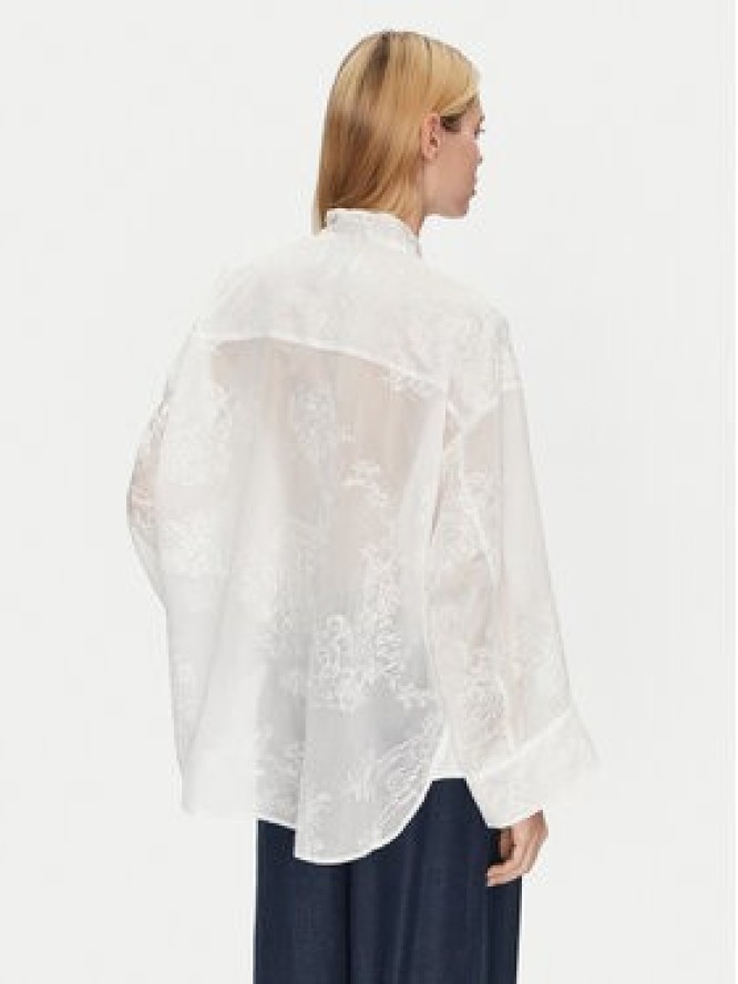 Munthe Koszula Fortunato 251104025135 Biały Relaxed Fit