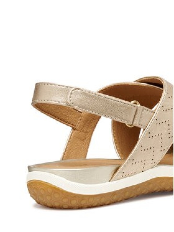 Geox Sandały Sandal Vega D65R6B 000NF C2012 Złoty