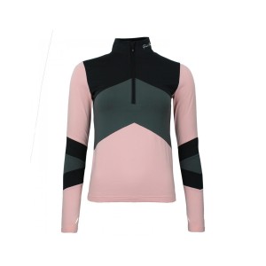 Damska koszulka 1st Skin z zamkiem błyskawicznym Peak Mountain