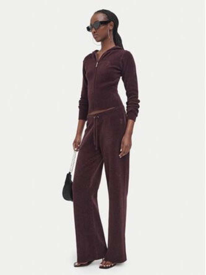 Juicy Couture Spodnie dresowe JCWEB006 Czarny Regular Fit