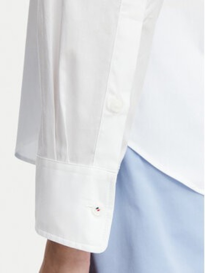 Tommy Hilfiger Koszula WW0WW47169 Biały Regular Fit