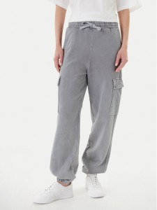 United Colors Of Benetton Spodnie dresowe 39BLDF01B Szary Regular Fit