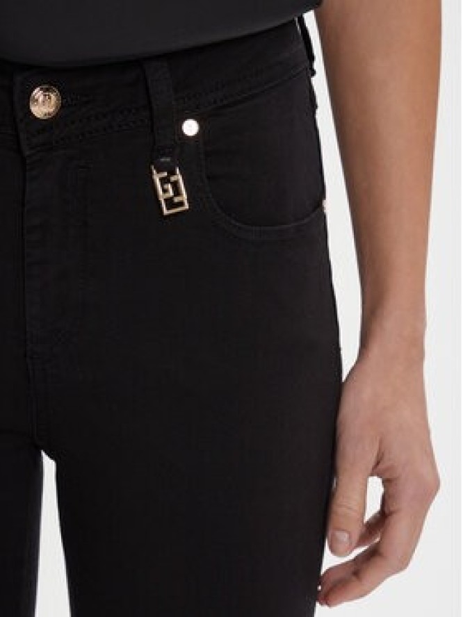 Gaudi Jeansy 521BD25001 Czarny Slim Fit
