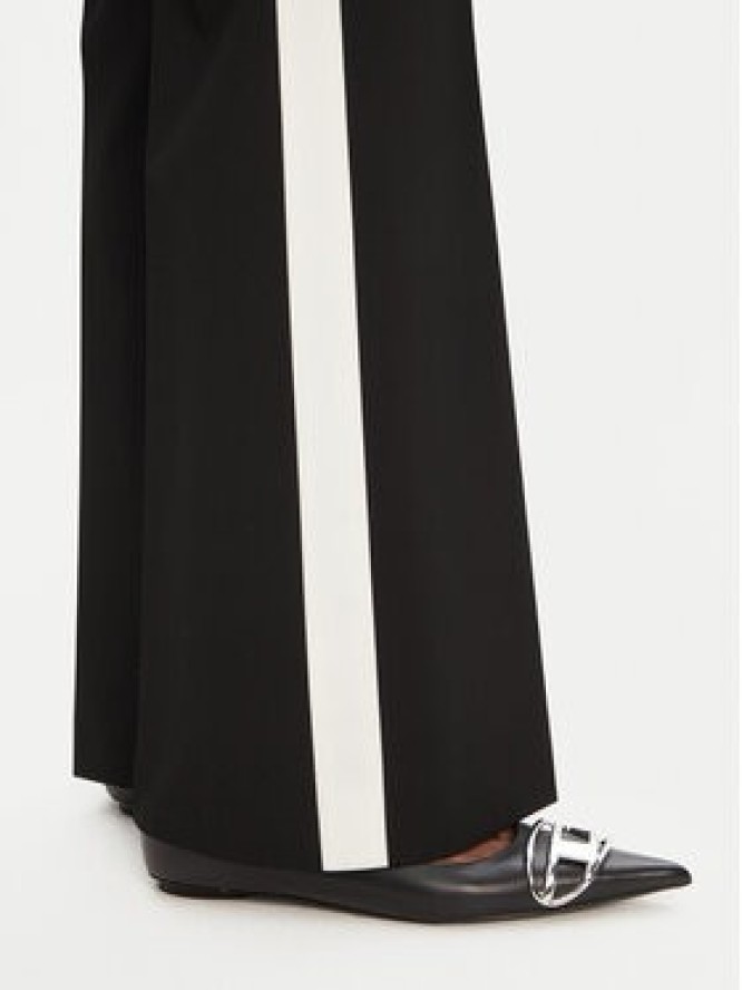 HUGO Spodnie materiałowe Hizana 50544753 Czarny Flare Fit