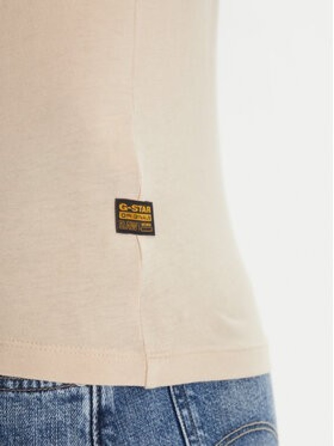 G-Star Raw T-Shirt Eyben D24533-4107 Écru Slim Fit