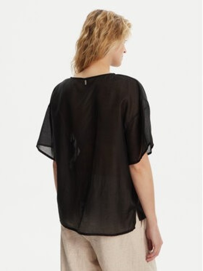 Bomboogie Bluzka SW9008TLYA5 Czarny Relaxed Fit