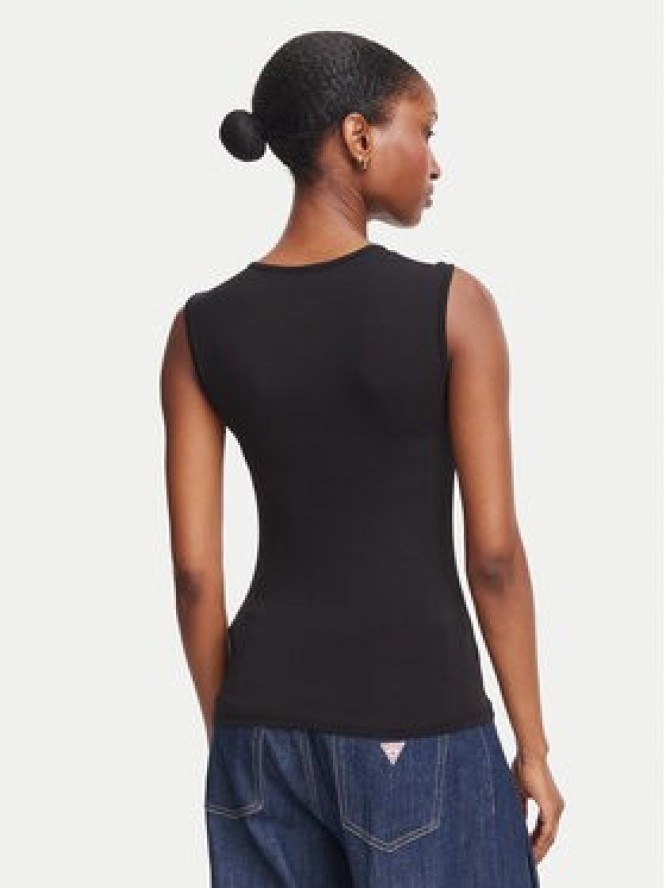 Guess Top W6YP17 K3881 Czarny Regular Fit