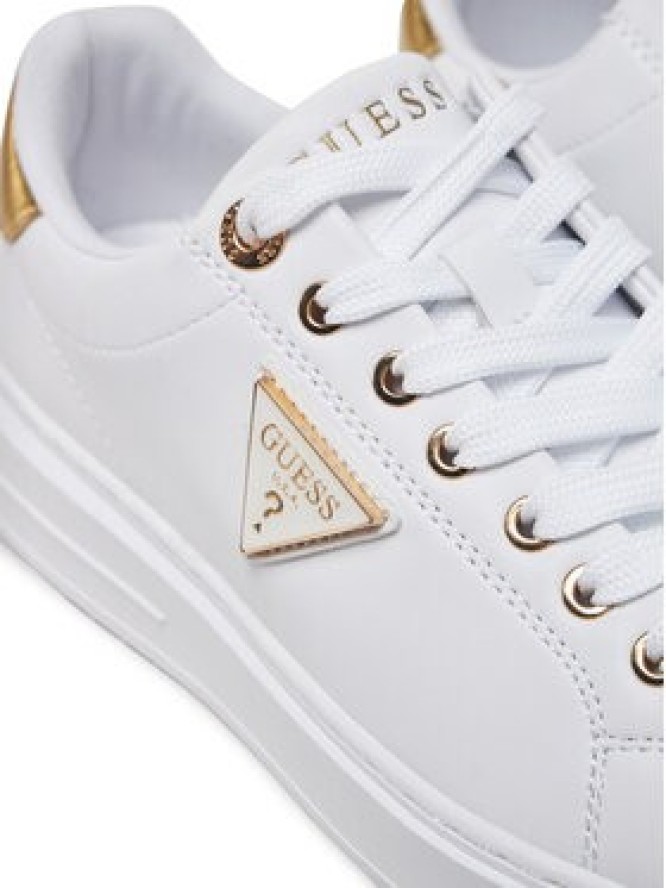 Guess Sneakersy FLJD12 LEA12 Biały