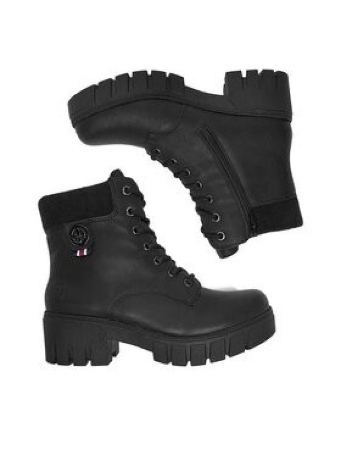 Rieker Trzewiki CEO-74532-00 Czarny