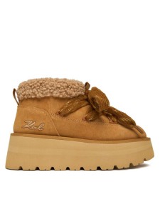 KARL LAGERFELD Śniegowce KL48632 Brązowy