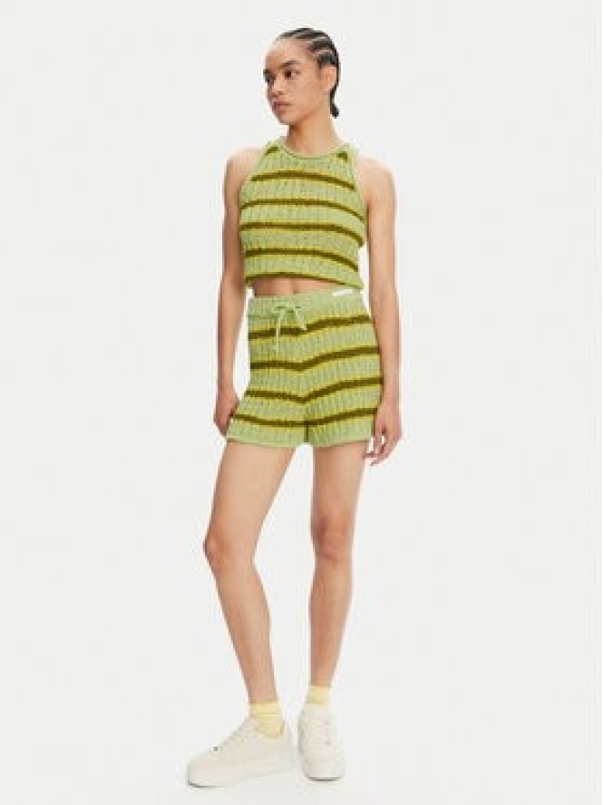 Element Sweter Flip Knit ELJKT00119 Zielony Regular Fit