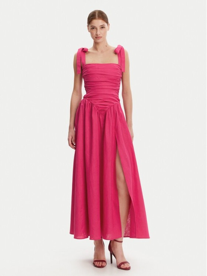 Bardot Sukienka koktajlowa 59877DB Różowy Regular Fit