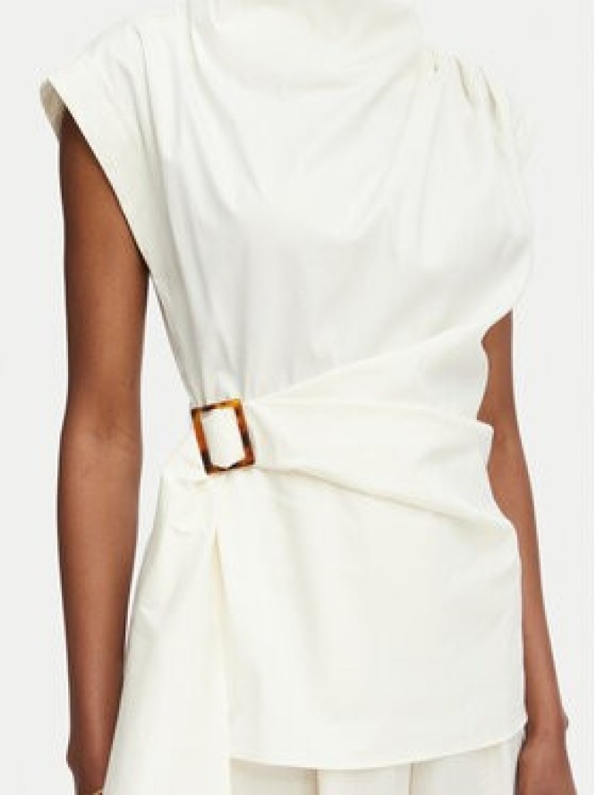 Marella Bluzka Supremo 2613161072 Biały Regular Fit