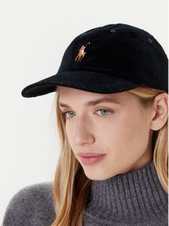 Polo Ralph Lauren Czapka z daszkiem 211A90413002 Czarny
