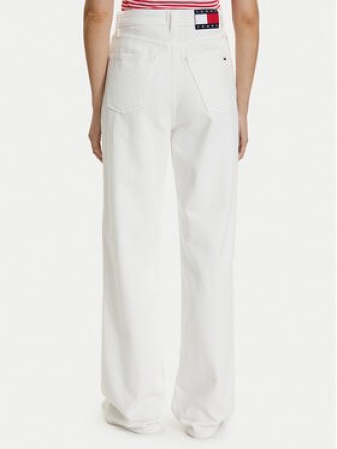 Tommy Jeans Jeansy DW0DW22648 Biały Straight Leg