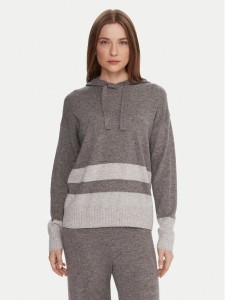 United Colors Of Benetton Sweter 102HE203V Szary Boxy Fit