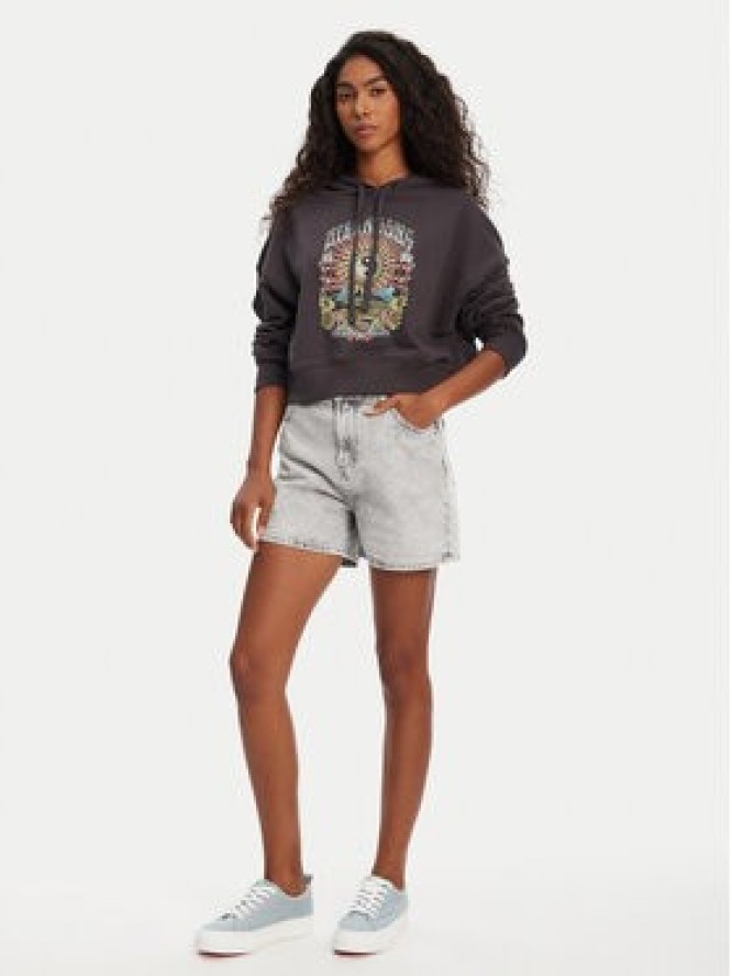 Billabong Bluza All Time EBJFT00146 Czarny Boxy Fit