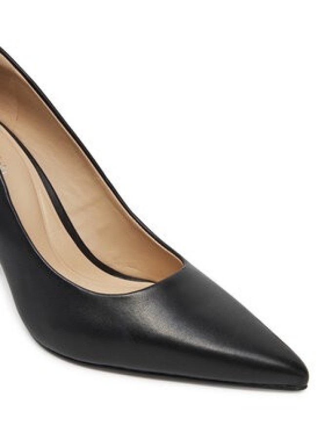 Calvin Klein Szpilki Pump 90 Pointy Hw Bar Lth HW0HW02527 Czarny