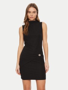 Guess Sukienka koktajlowa W5RK24 KAQL2 Czarny Regular Fit