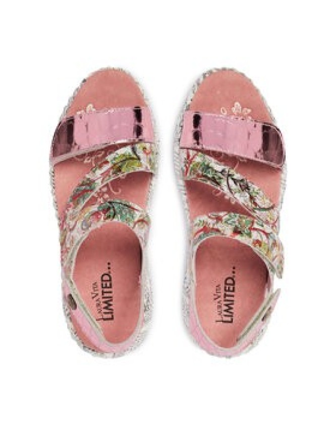 Laura Vita Sandały Nikito 19 Różowy