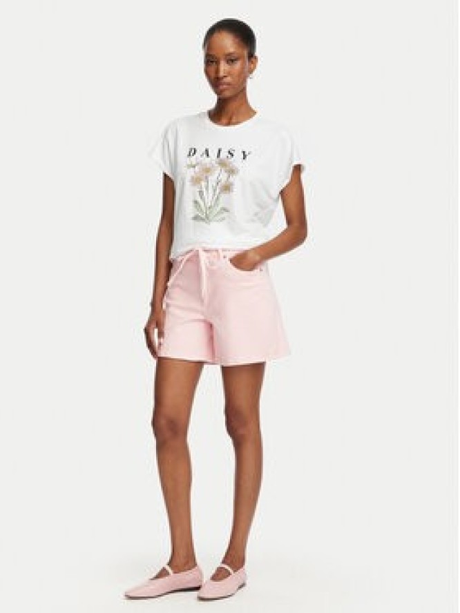 ONLY T-Shirt Jany 15372108 Biały Regular Fit