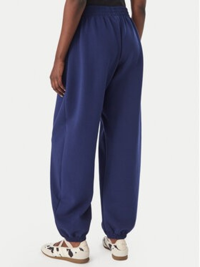 adidas Spodnie dresowe Soft Lux KS7879 Niebieski Loose Fit