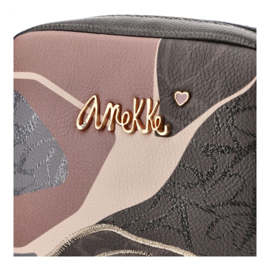 Brązowa Mała Torebka Damska Na Ramię Anekke