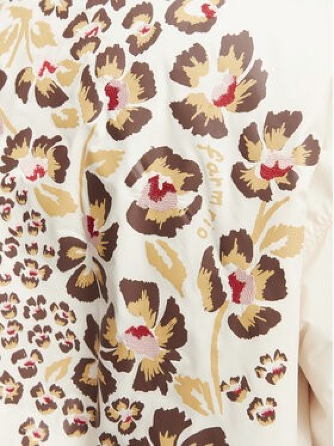 adidas Kurtka bomber X Farm Rio Bomber KR0283 Kremowy Regular Fit