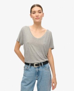 T-shirt Studios Slub Emb Vee Tee od SUPERDRY