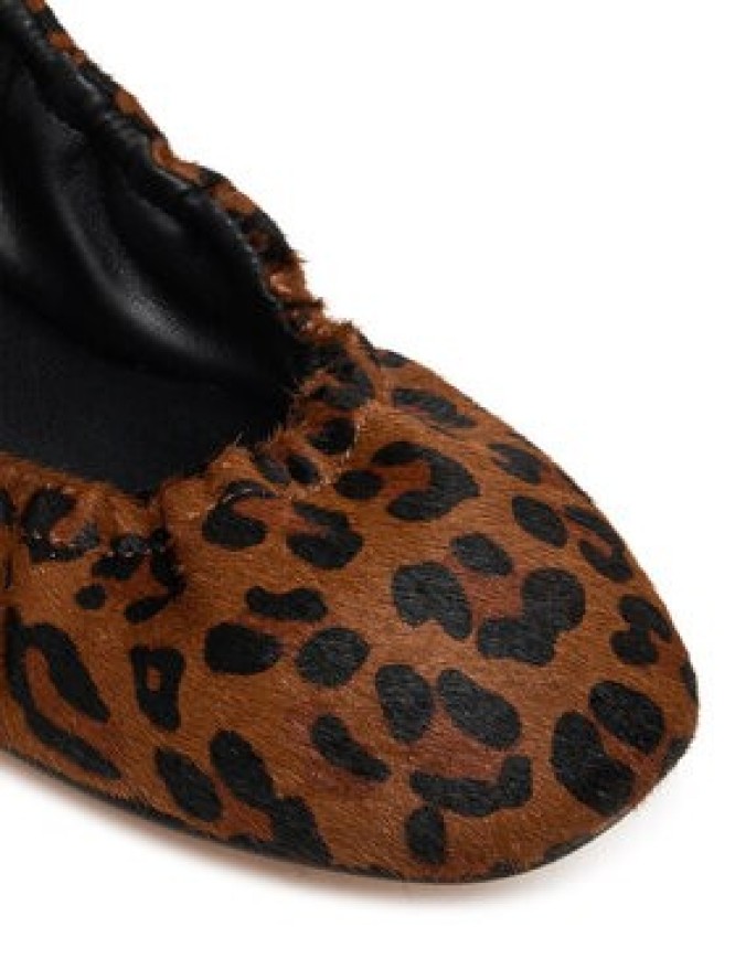 TWINSET Baleriny 252TCP224 Brązowy