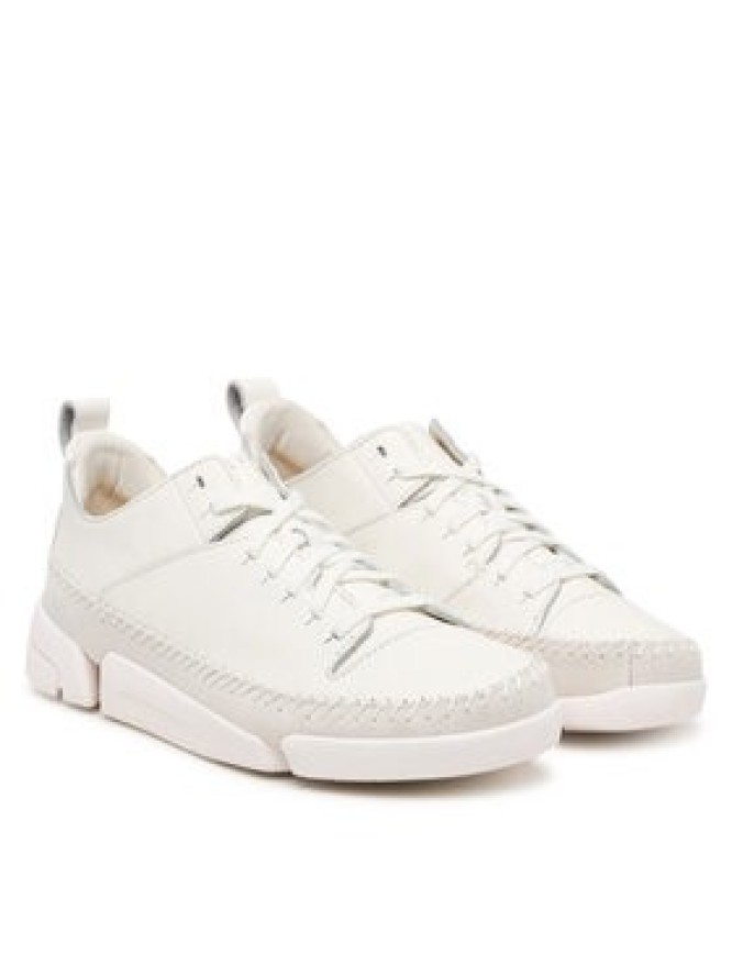 Clarks Sneakersy Trigenic 2 Flex 26188582 Biały