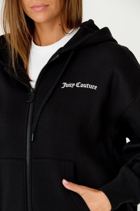 JUICY COUTURE Czarna damska bluza Randy, Rozmiar S