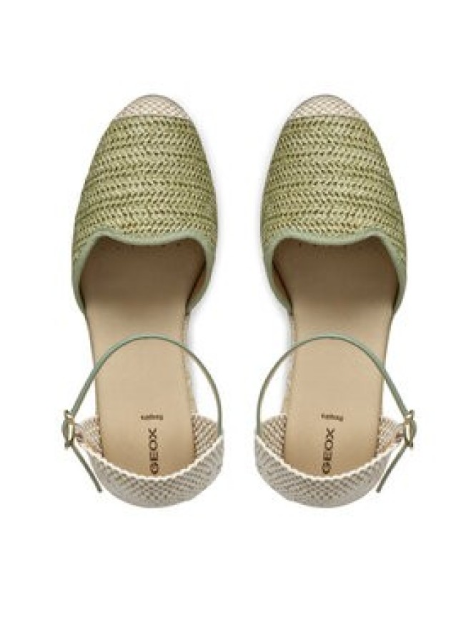 Geox Espadryle Gelsa Low D55NGE 02MLM C3002 Zielony
