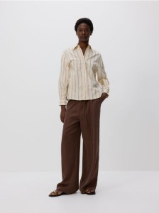 Koszula w paski - wielobarwny