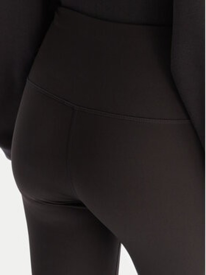 Tommy Jeans Legginsy Silver Script DW0DW21830 Czarny Slim Fit