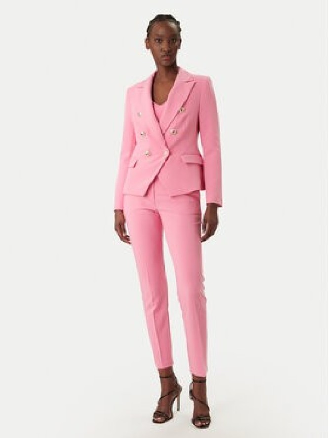 Rinascimento Marynarka CFC0128639003 Różowy Regular Fit