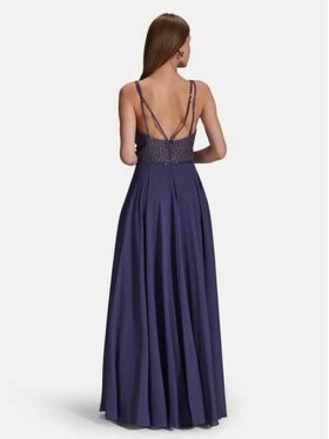 Hey Kyla Sukienka wieczorowa 5AI056HK Fioletowy Regular Fit