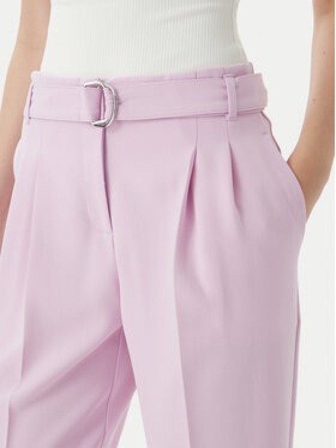 BOSS Spodnie materiałowe Tapiah 50490037 Fioletowy Regular Fit