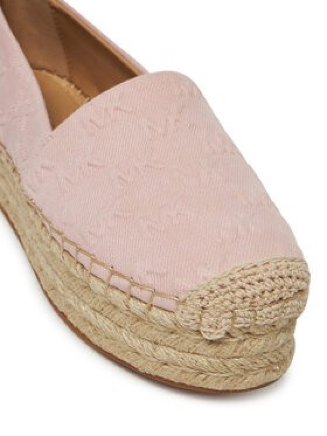 MICHAEL Michael Kors Espadryle Lynn 40S5LYFP3D Różowy